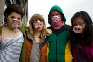 Swine can appreciate the art as well.