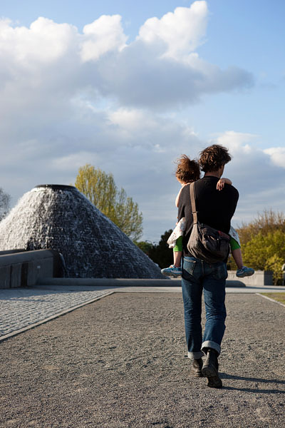 A beautiful day draws to a close.