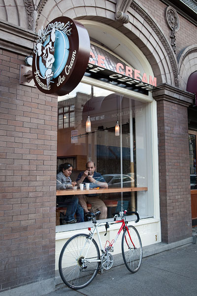 Customers have been packing into the new Molly Moon location on Pine & 10th.