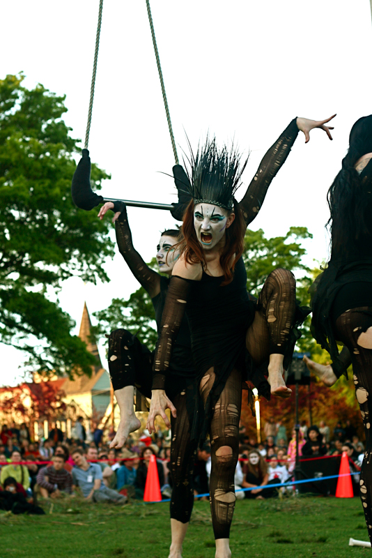 Performance troupe The Cabiri performed Daedalus Rising and celebrated their 10th Anniversary