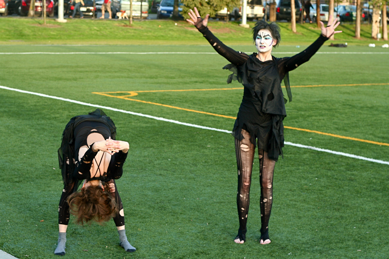 Performance troupe The Cabiri performed Daedalus Rising and celebrated their 10th Anniversary