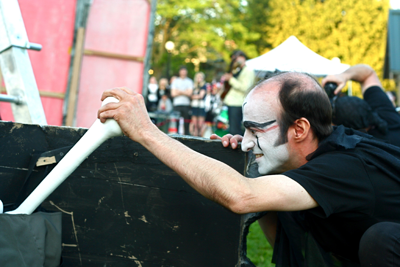 Performance troupe The Cabiri performed Daedalus Rising and celebrated their 10th Anniversary