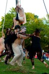 Performance troupe The Cabiri performed Daedalus Rising and celebrated their 10th Anniversary