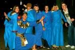 On Friday, April 24, dozens of snuggie-clad Seattleites descended on Ballard pubs