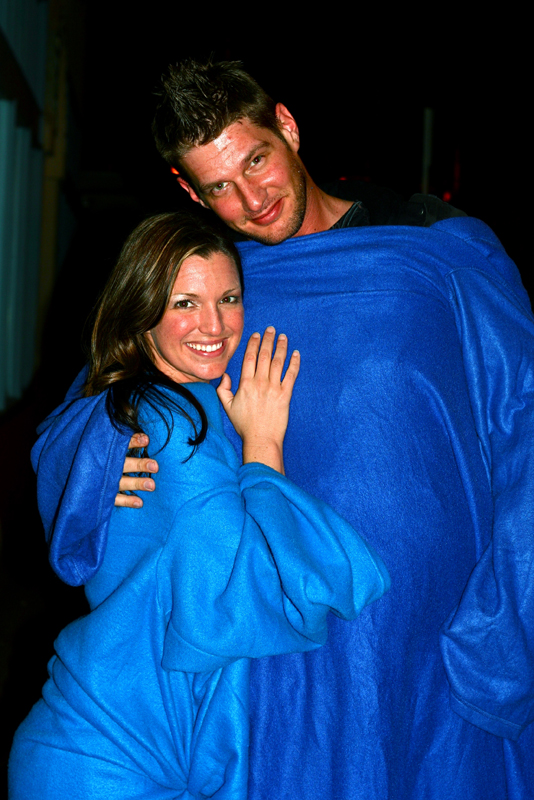 On Friday, April 24, dozens of snuggie-clad Seattleites descended on Ballard pubs