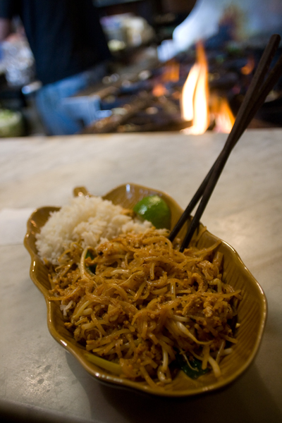 Thai Tom's pad thai.