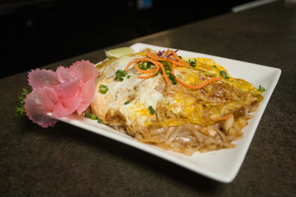 The pad thai tasted like office art, respectable and pleasant. Oh, I ate my share.