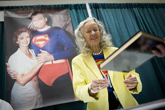 Making another fan's day.