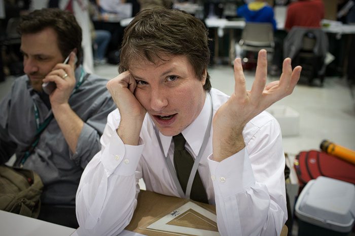 Local comic artist and musician Matthew Southworth.