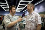 Matt Kindt, creator of Super Spy, being interviewed for Fanboy.