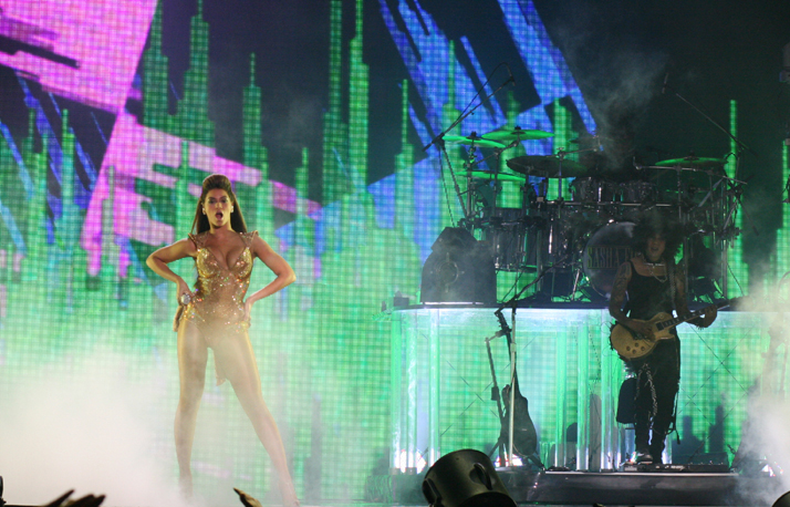 Beyonce brought Sasha Fierce to KeyArena on Wednesday April 1, and we