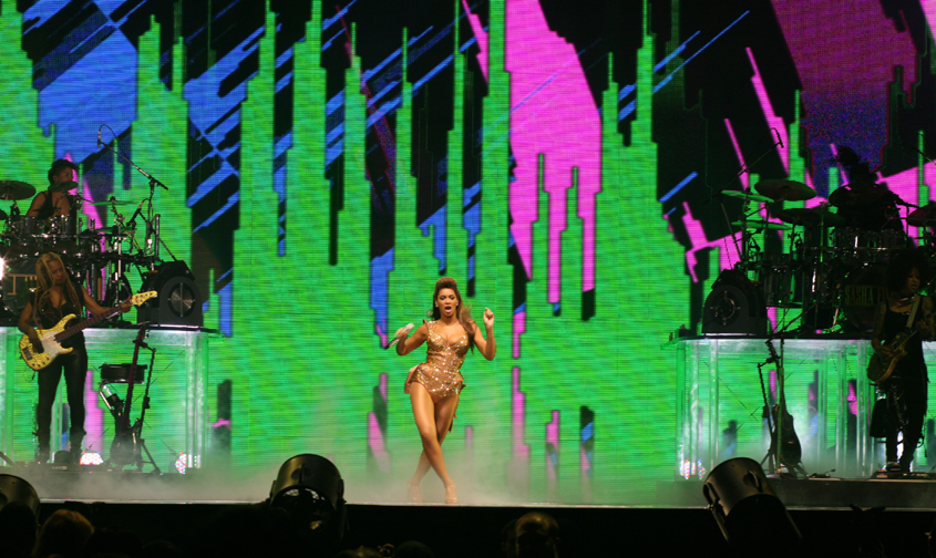 Beyonce brought Sasha Fierce to KeyArena on Wednesday April 1, and we