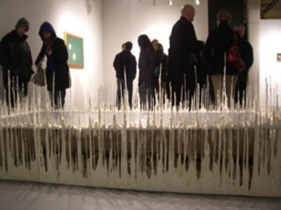 Adriana Grant took us through some of this month's First Thursday in Pioneer Square for the latest work of local artists.