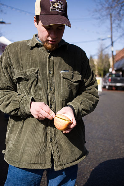 Samples from Collins Family Orchard from Selah.