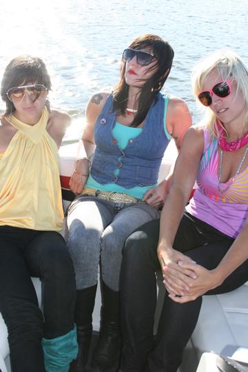 Von Iva, Monday, March 16: Electro-punk trio Von Iva first gained notoriety in the Bay area for their Suicide Girl pin-up model looks and explosive live performances. They pour whiskey on their fans, gyrate atop speakers, and strut in stilettos, all while playing kick ass dance music influenced by disco, electronica, and punk. The bandaE™s 2008 EP Girls on Film sounds like something The Donnas would record, except rawer and sexier. Von Iva frontwoman Jillian Iva trumps her competition when she throatily sings lyrics like, aEœReveal your back seat dreams to me/Put your tight skirt on and bend for me.aE Admittedly, itaE™s hard to distinguish whether Von Iva is a musical or exhibitionist act. Maybe itaE™s a little of both. With Semi Precious Weapons, The Greatest Hits, The Knast, Creem City, and Sister Hyde. El Corazon, 109 Eastlake Ave., 381-3094. 7 p.m., $8 adv., $10 dos. All ages.  Note by ERIKA HOBART