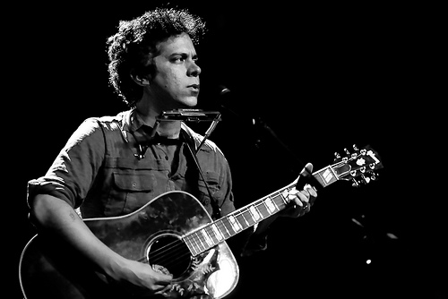 M. Ward brought his new record, Hold Time, to The Showbox at