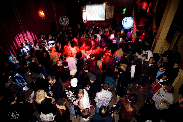 DJs, including Nu Mark, John Doe, Jake One, and Supreme La Rock,