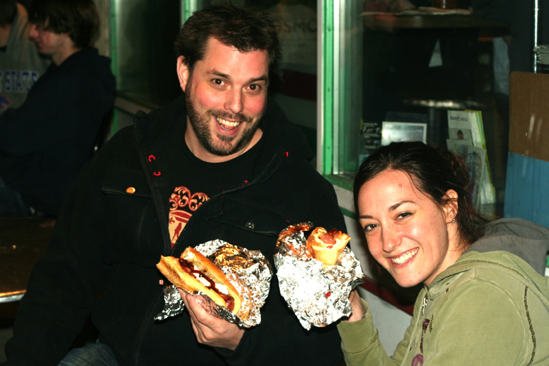 These two hit Hot Mama's for a fix.