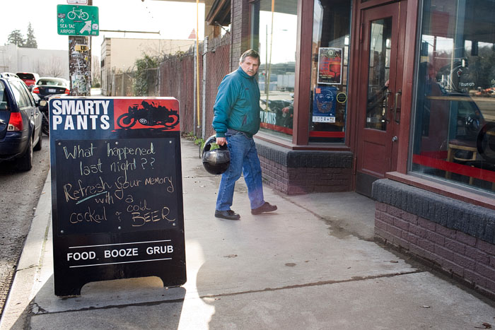 For those recovering from Friday night, Smarty Pants was a popular solution.