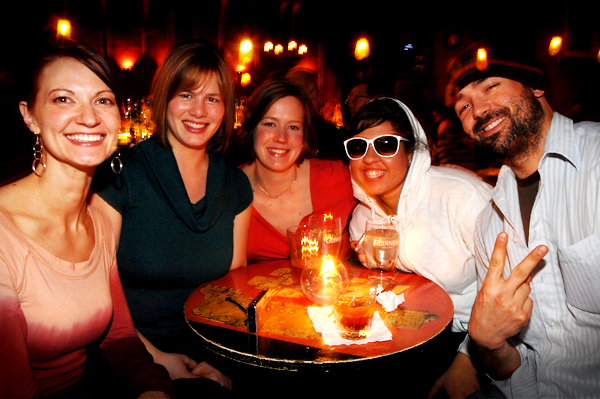 I told you there was a lot of drinking this month.