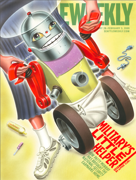 Patty Murray's Unlikely Hill Climb: Our cover story for January 28.