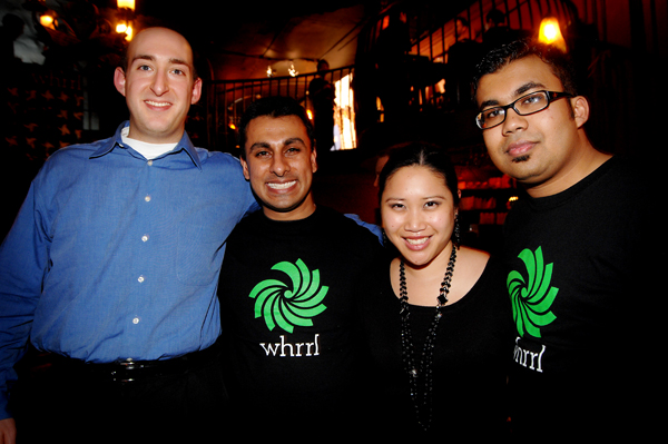 Yes, that's whrrl without a capital w. Capitalization is so Web 1.0.