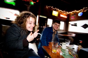 Seattle People Inauguration Day: Around the city, people were up before brunch to watch the President Obama's speech. At Capitol Hill's Redwood, they watched CNN, ate frittatas, and were all grins.