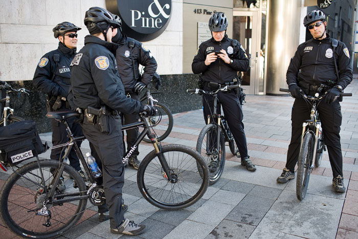 Though organizers called off the parade between the Westlake Mall and Seattle