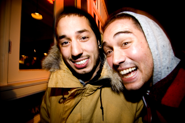 Ah, the evening's just getting started.