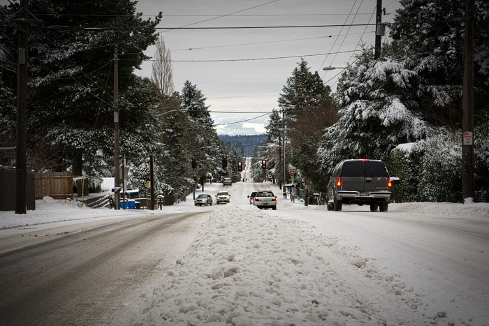 Seattle/Shoreline border (N 145th St, just west of I-5)