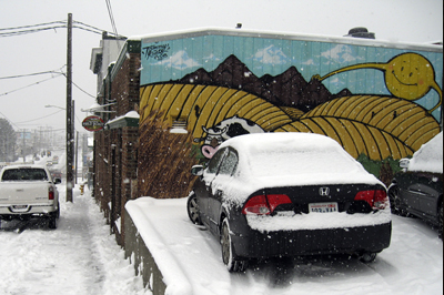 She did catch a little sunshine.