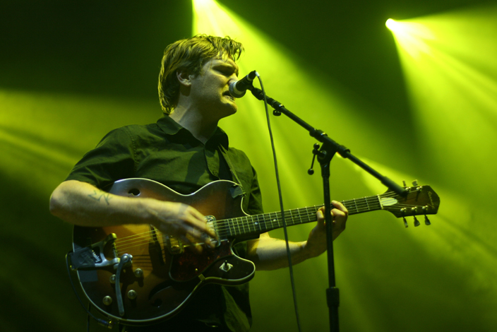 The Cold War Kids warmed up the stage for Death Cab for Cutie.