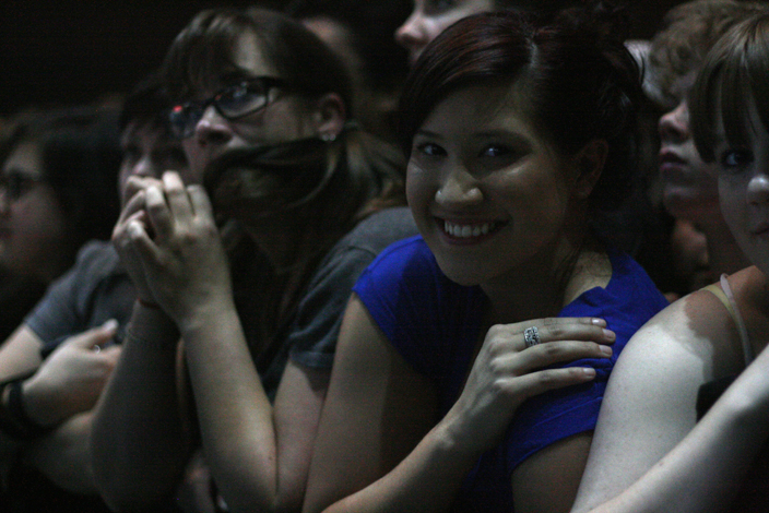 The camera-shy Killers (they didn't allow pics) headlined The End's annual Christmas