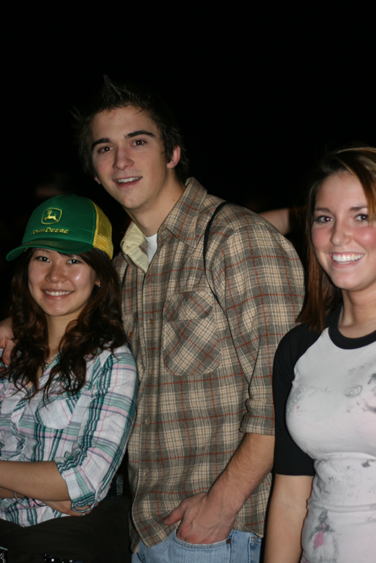 The camera-shy Killers (they didn't allow pics) headlined The End's annual Christmas