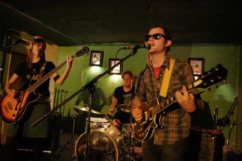 [Saturday, December 13] Les Hormones, a three-piece San Francisco punk band with a penchant for messy rockabilly riffs, sort of like the band Buddy Holly might've formed if he had not died in that plane crash, but instead was caught in a time-warp right before the plane went down and transported to Los Angeles circa 1982, where he made friends with X and Dwight Yoakam. Les HormonesaE™ first album was a self-released CD-R thataE™s no longer for purchase (bummer!), but you can pick up a 7 that just came out on local Sea-Tac label Heads Up!. Wild Rose, 1021 E. Pike St., 324-9210. 8 p.m. Listen to Swamp Rat.