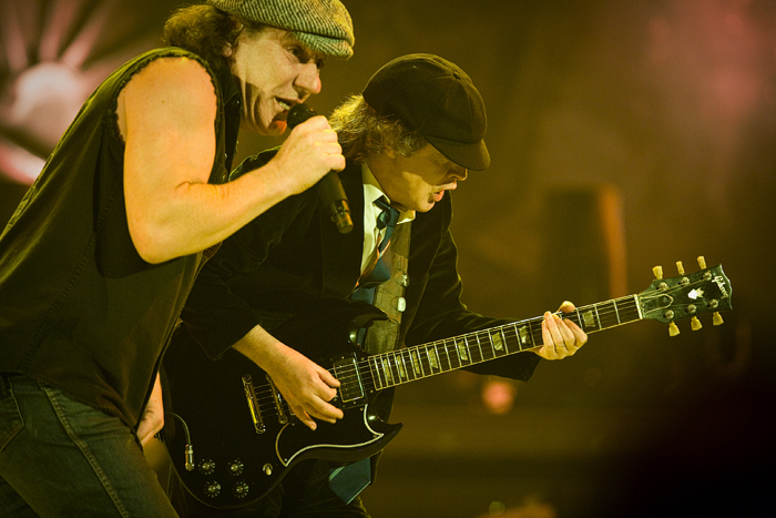 AC/DC brought their new album, "Black Ice" and a legion of fans