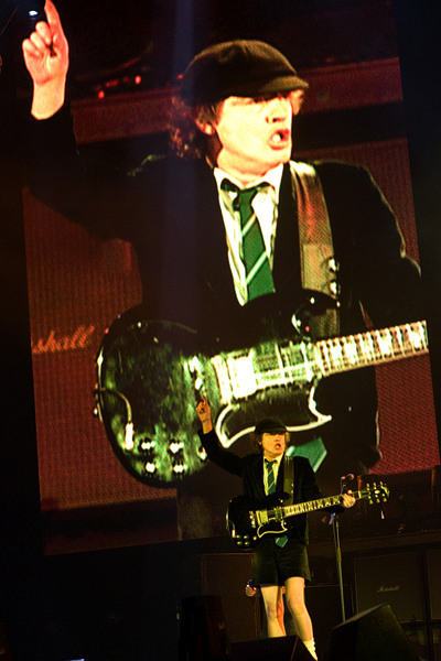 AC/DC brought their new album, "Black Ice" and a legion of fans