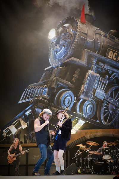 AC/DC brought their new album, "Black Ice" and a legion of fans