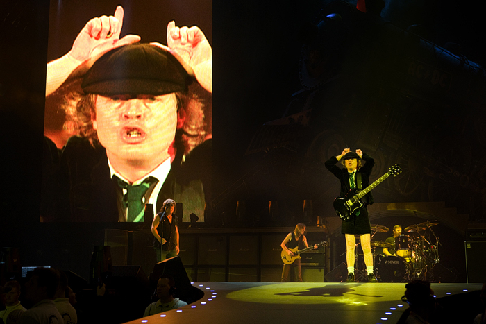 AC/DC brought their new album, "Black Ice" and a legion of fans
