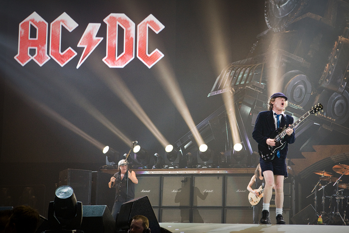 AC/DC brought their new album, "Black Ice" and a legion of fans