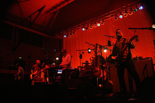 Modest Mouse played the South Lake Union Naval Reserve on March 21,