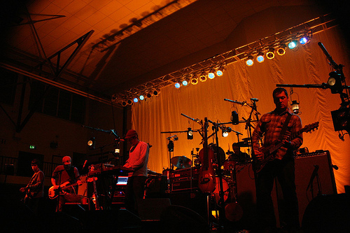 Modest Mouse played the South Lake Union Naval Reserve on March 21,