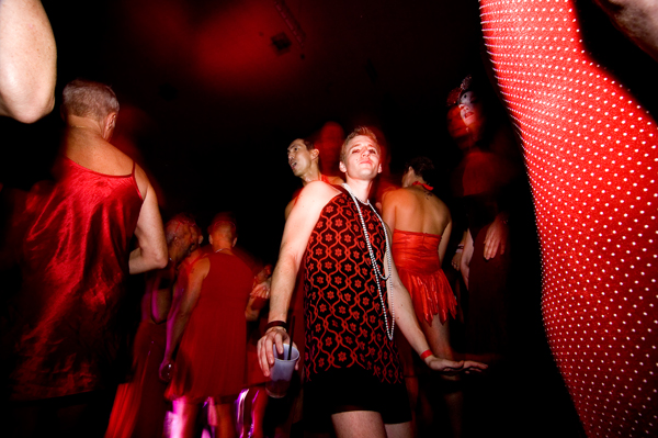 The only rule at the First Annual Seattle Red Dress Party ,