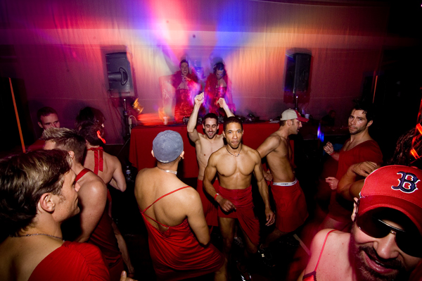 The only rule at the First Annual Seattle Red Dress Party ,