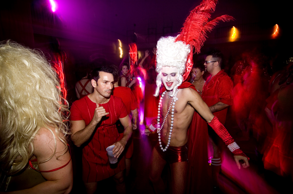 The only rule at the First Annual Seattle Red Dress Party ,