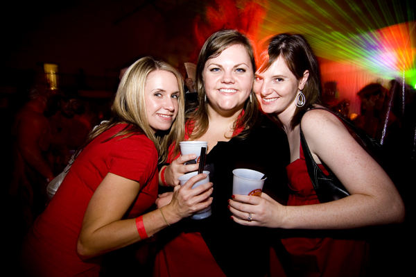 The only rule at the First Annual Seattle Red Dress Party ,