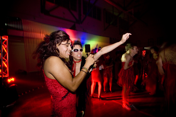 The only rule at the First Annual Seattle Red Dress Party ,