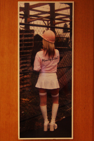 Kris Bjork's full-time business is an embroidery company, Logos NW, which she