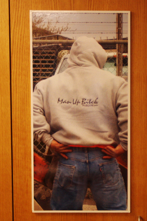 Kris Bjork's full-time business is an embroidery company, Logos NW, which she