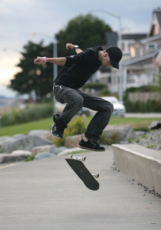 MUB Skateboarder Trevor.